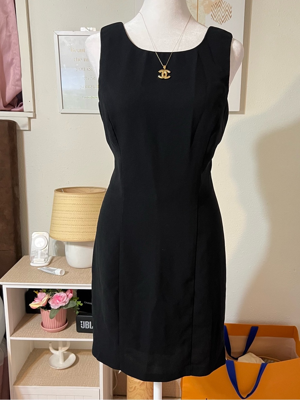 Rampage black mini dress
